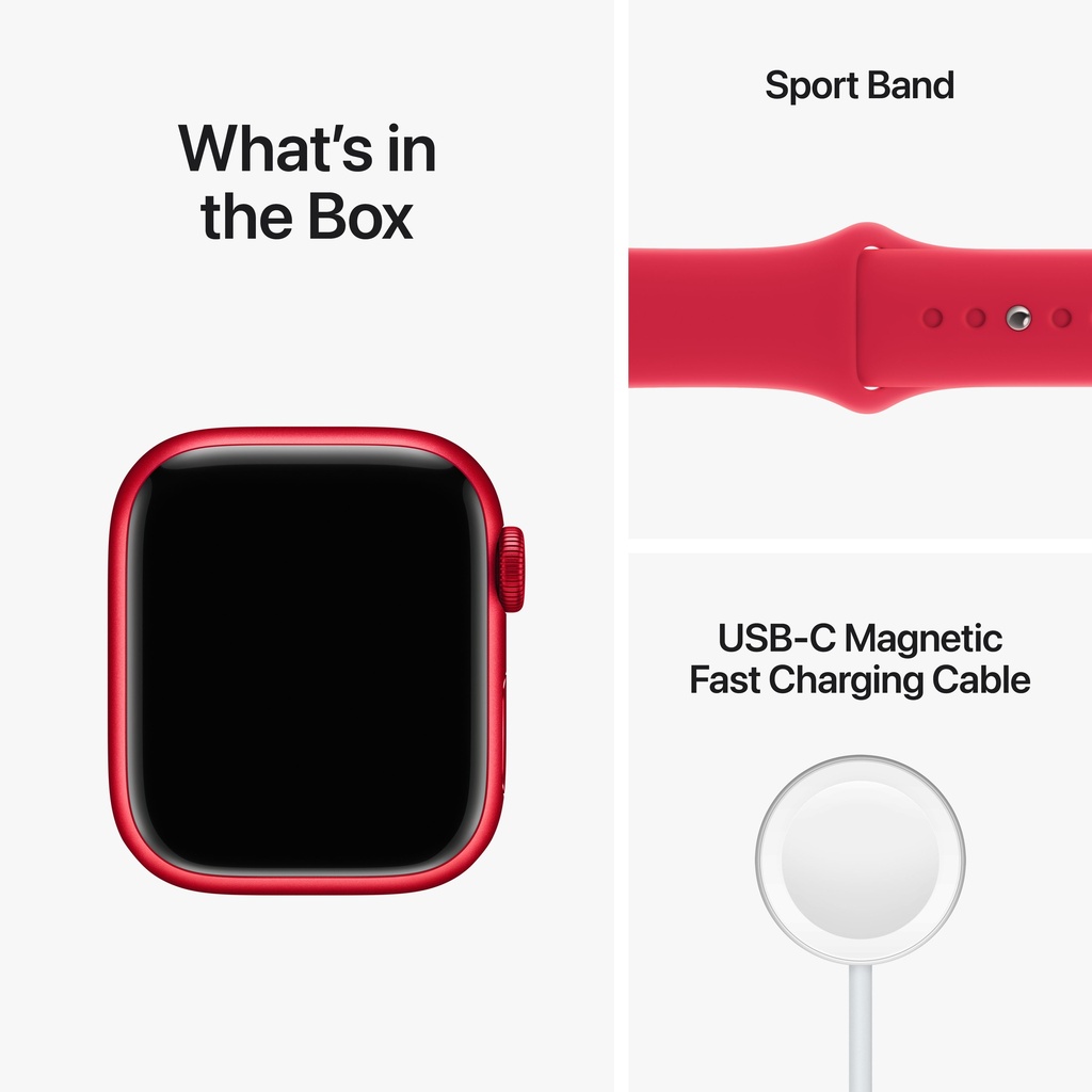 Apple Watch Series 8 (PRODUCT)RED Aluminium Case with (PRODUCT)RED